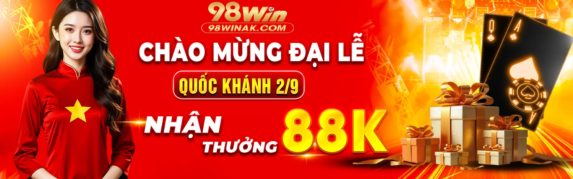 98win Mừng Đại Lễ Quốc Khánh 2/9